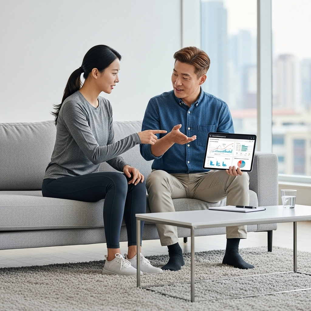 데이터 기반 진도 체크